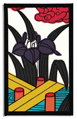 Traditional May bridge card